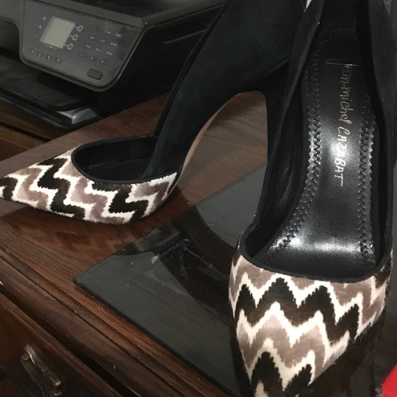 Jean-Michel Cazabat PATTERNED HEELS - Picture 5 of 6